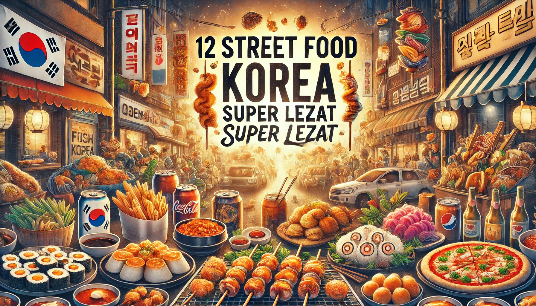 12 Street Food Korea Super Lezat