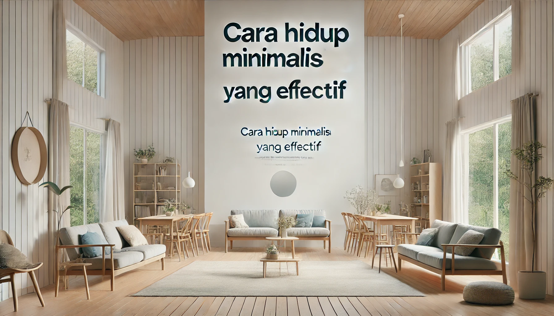 Cara Hidup Minimalis yang Efektif