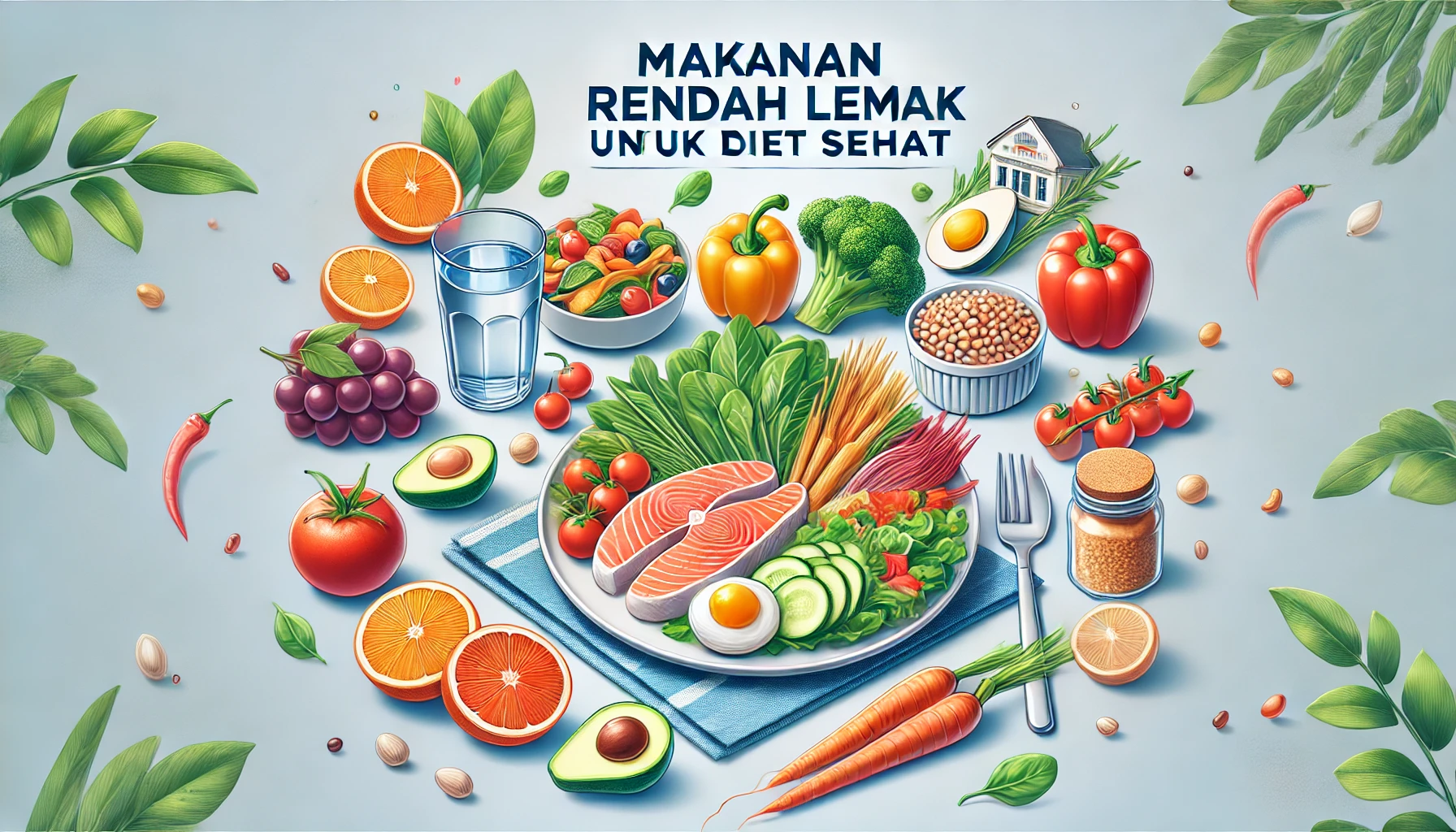 Makanan Rendah Lemak untuk Diet Sehat