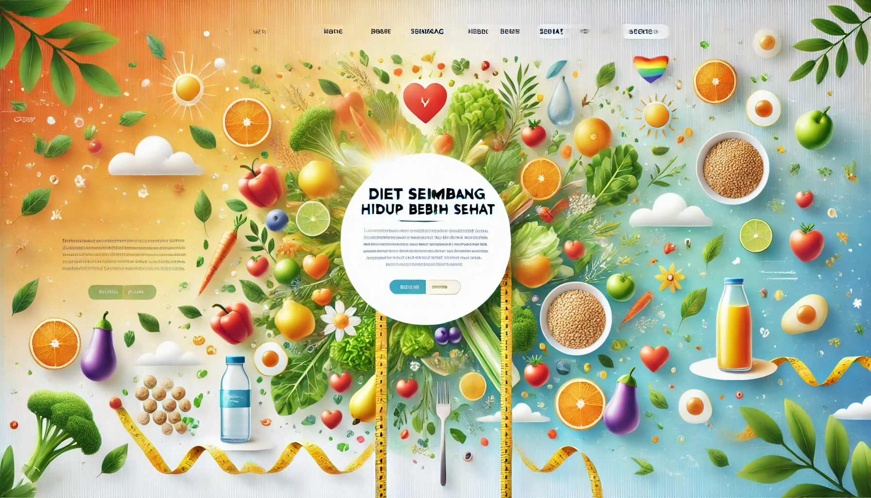 Diet Seimbang Hidup Lebih Sehat