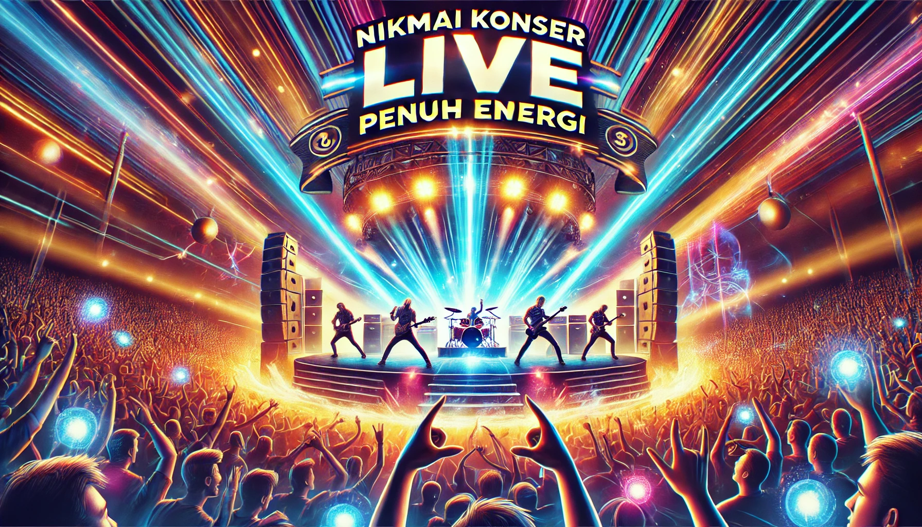 Nikmati Konser Live Penuh Energi