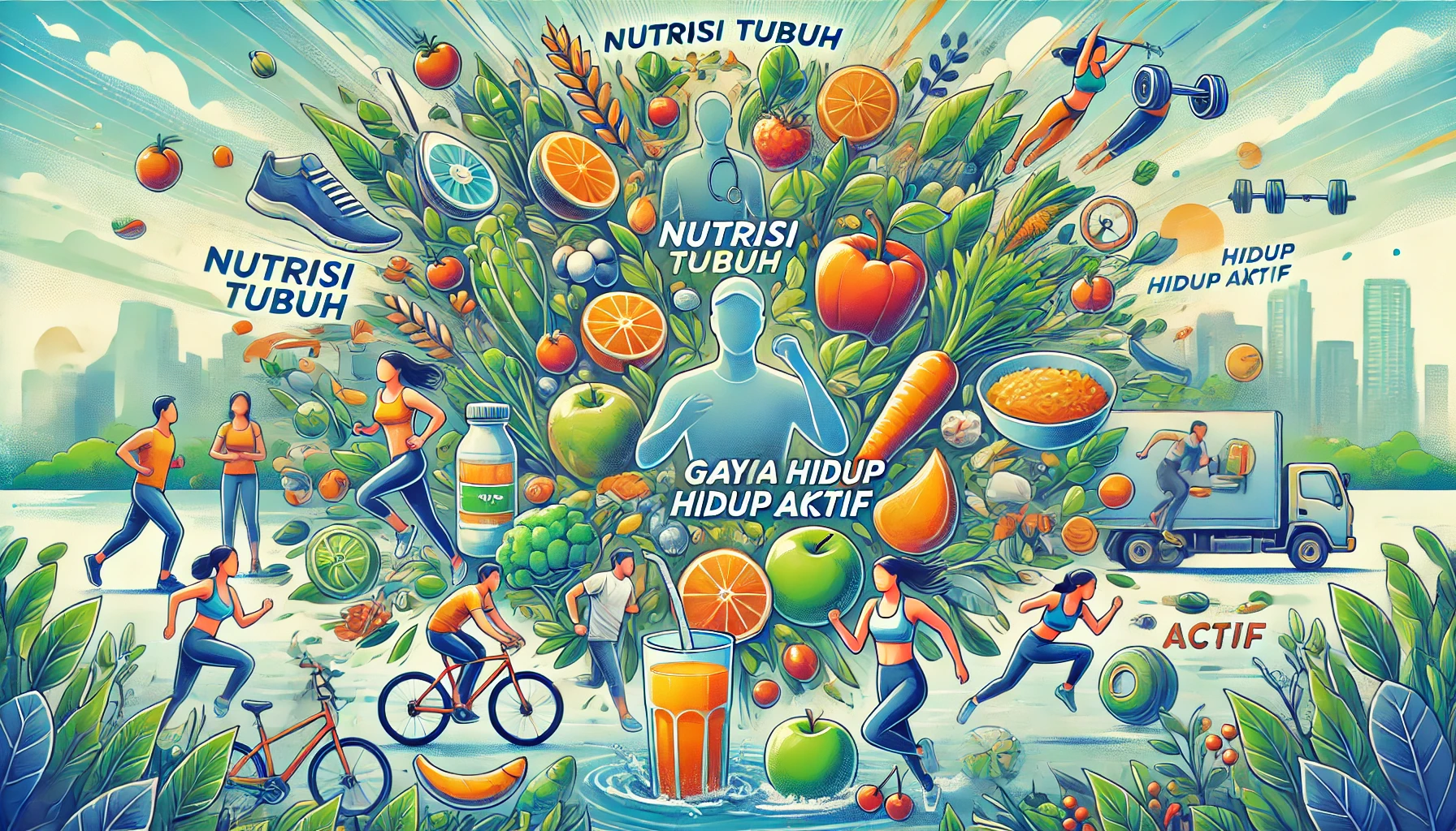 Nutrisi Tubuh Gaya Hidup Aktif