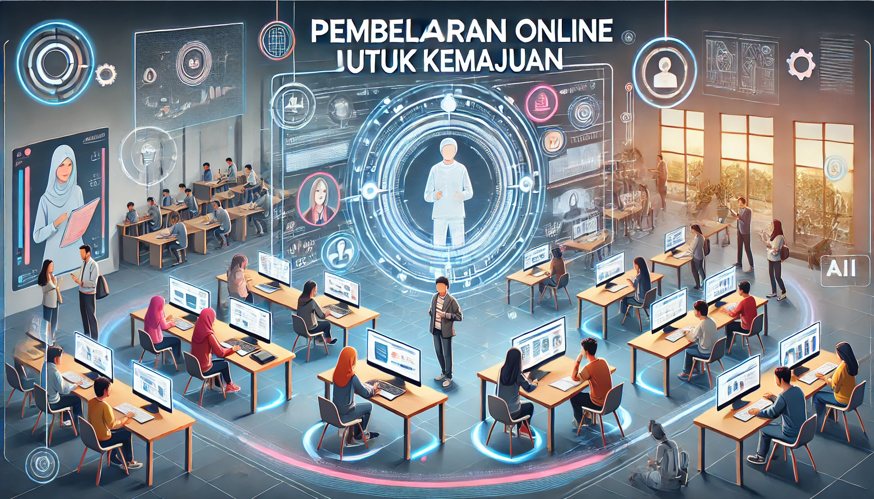 Pembelajaran Online untuk Kemajuan