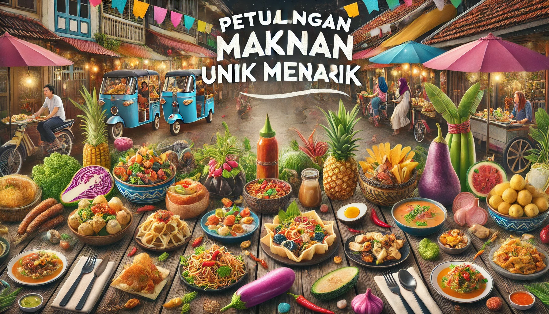 Petualangan Makanan Unik Menarik