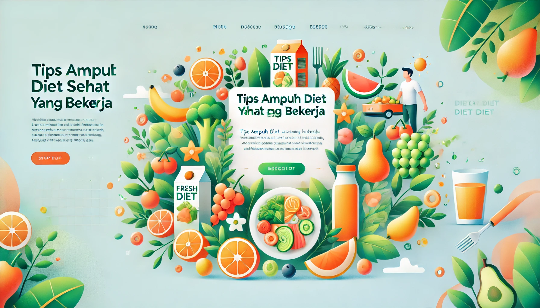 Tips Ampuh Diet Sehat Yang Bekerja