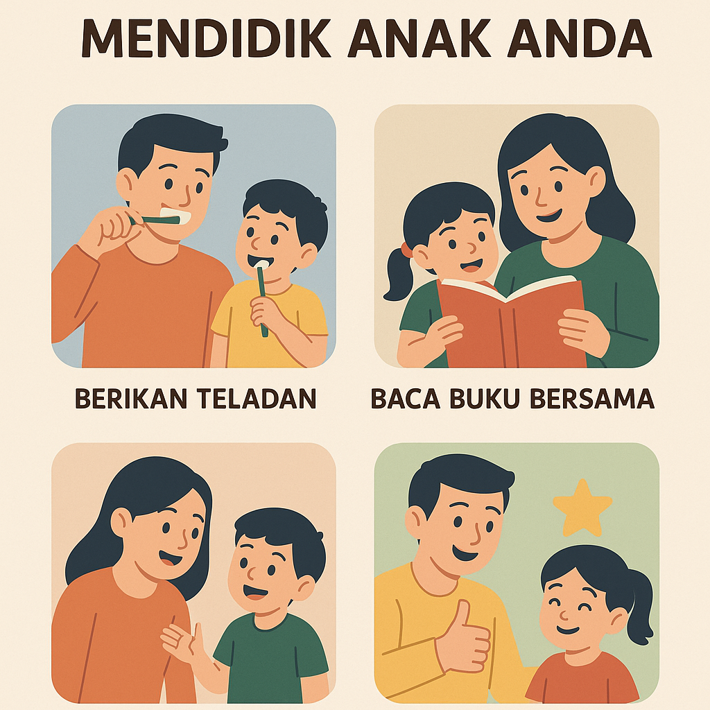 Cara Efektif Mendidik Anak Anda