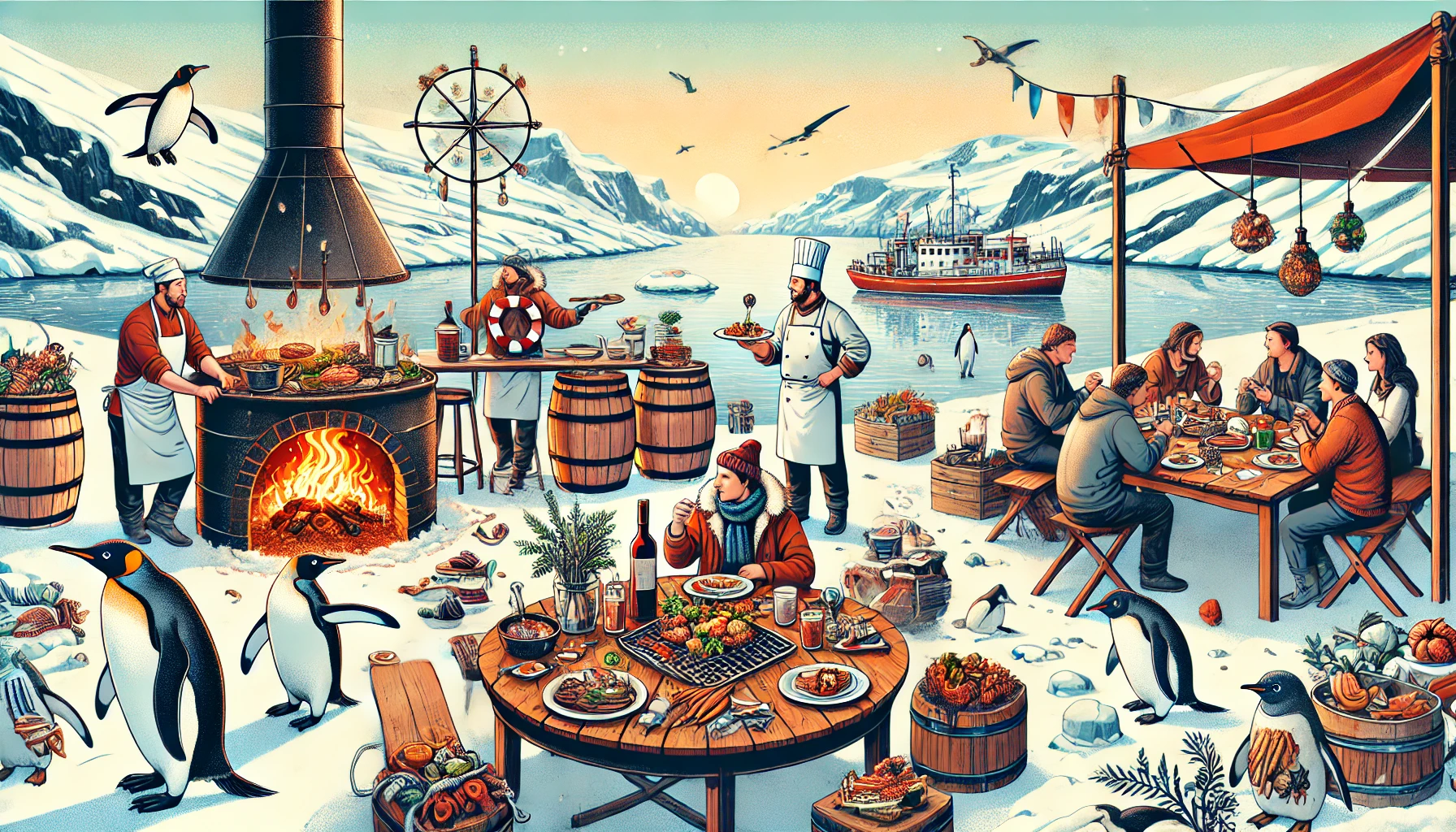 Eksplorasi Kuliner Antartika Lezat