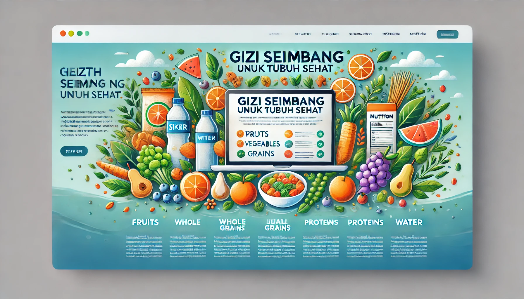 Gizi Seimbang Untuk Tubuh Sehat