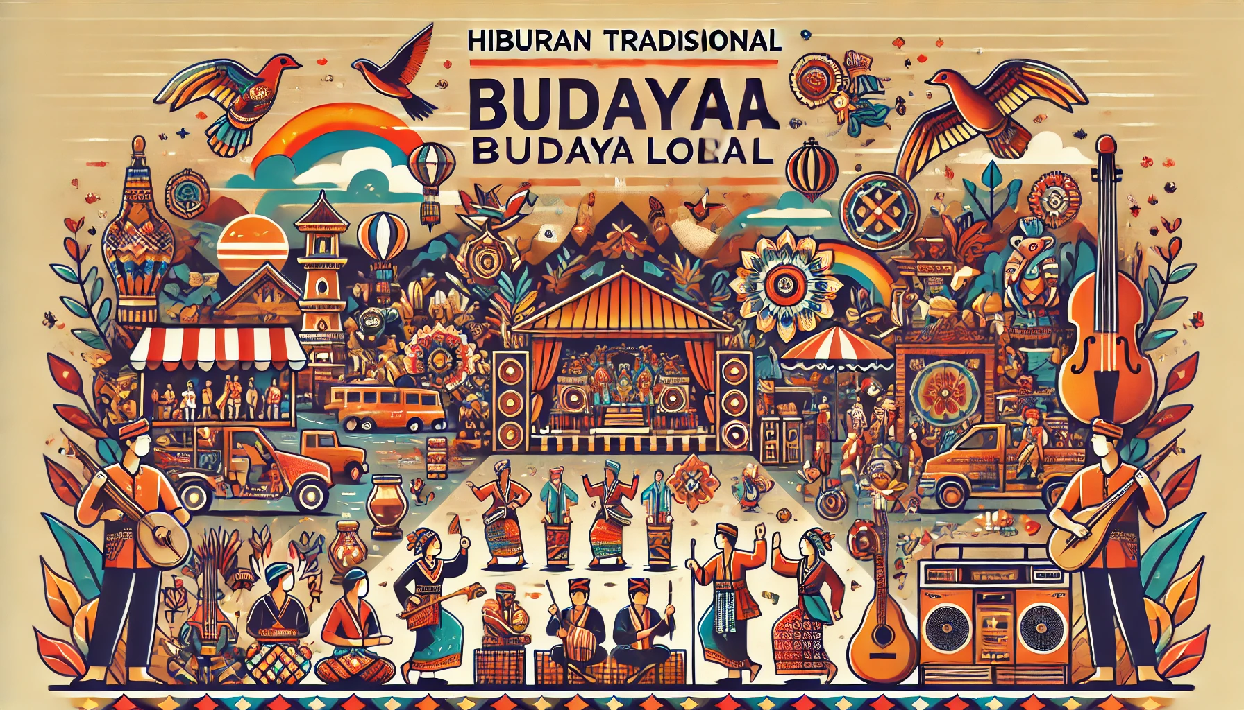 Hiburan Tradisional Budaya Lokal