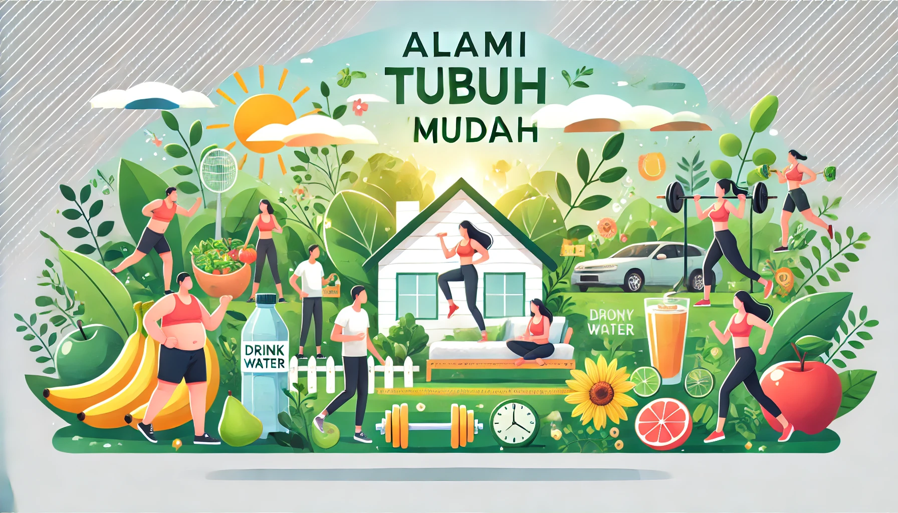 Alami Tubuh Ideal Mudah