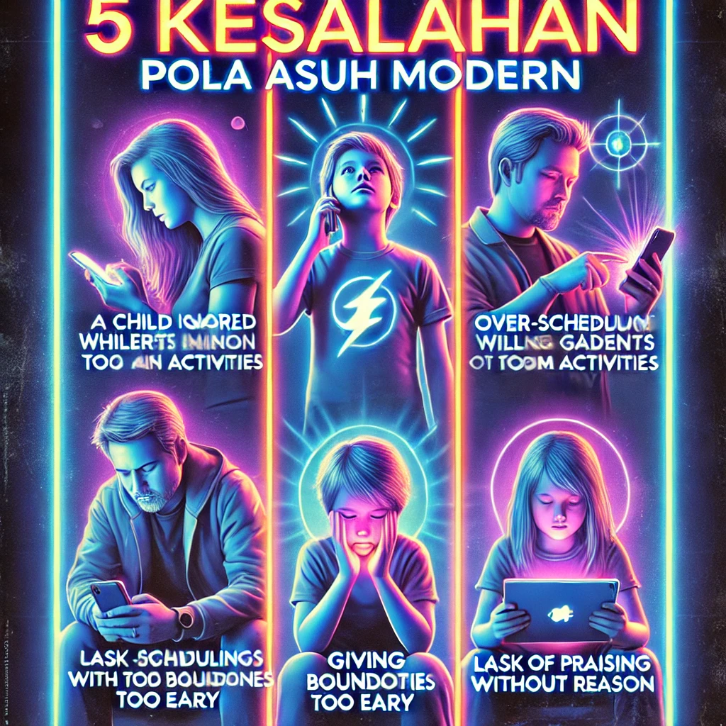 5 Kesalahan Pola Asuh Modern