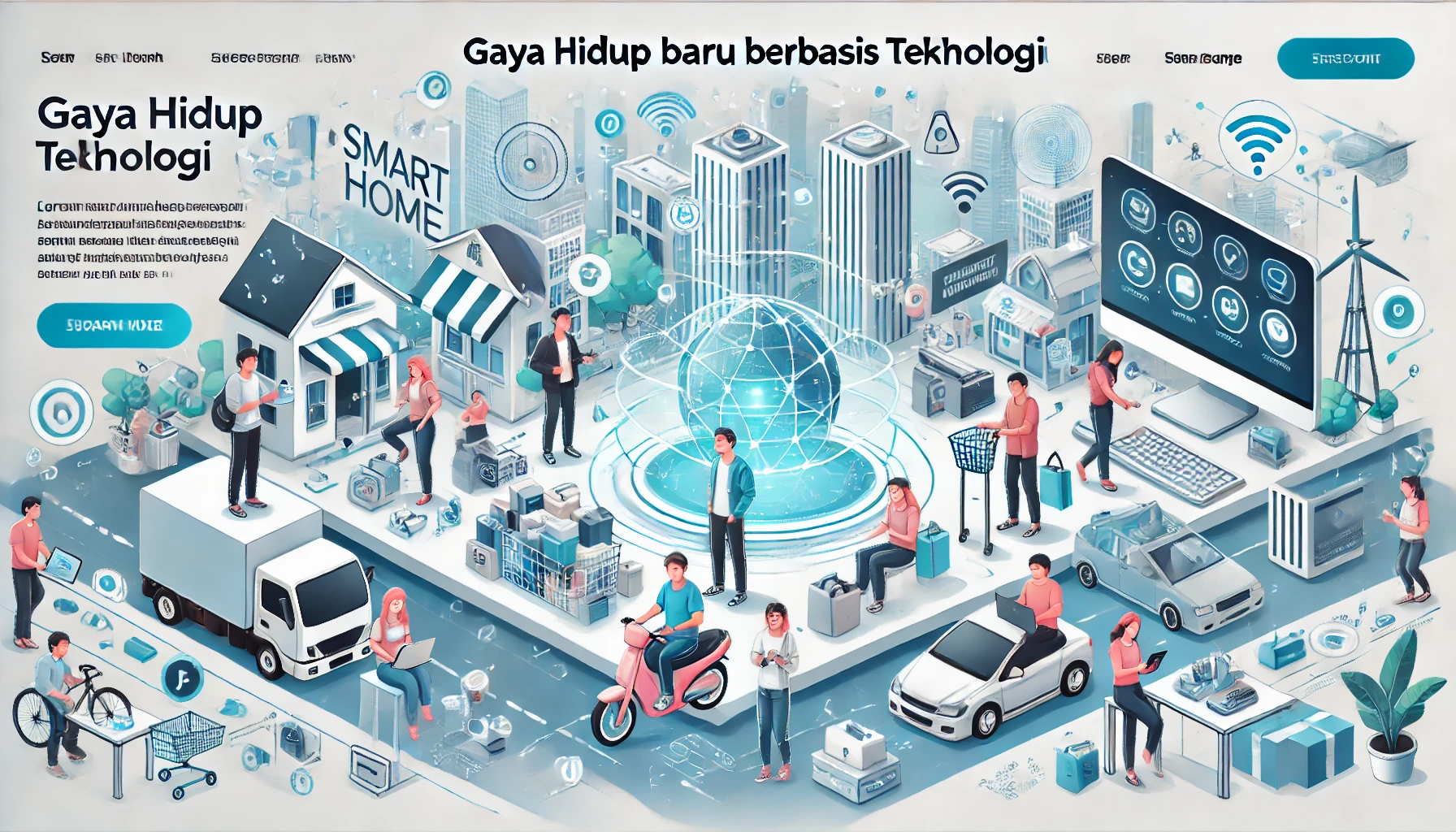 Gaya Hidup Baru Berbasis Teknologi