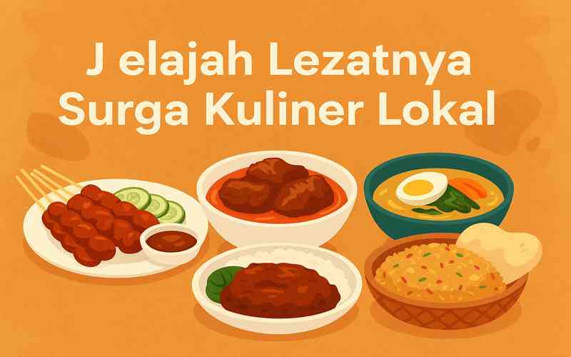 Jelajah Lezatnya Surga Kuliner Lokal