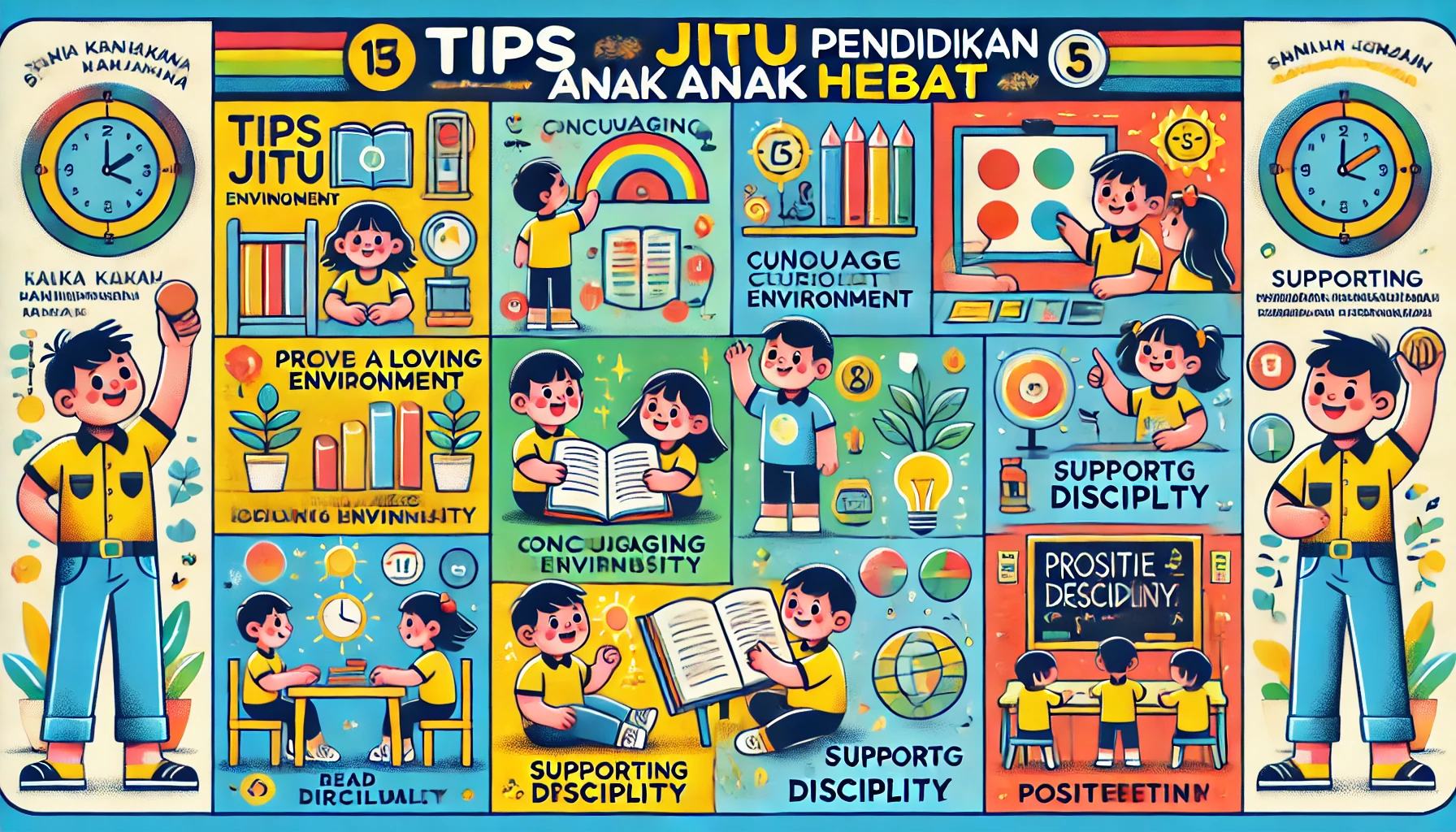 Tips Jitu Pendidikan Anak Hebat