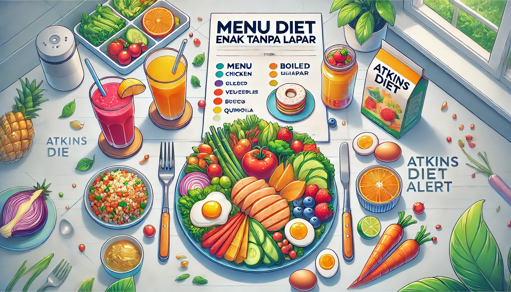 Menu Diet Enak Tanpa Lapar