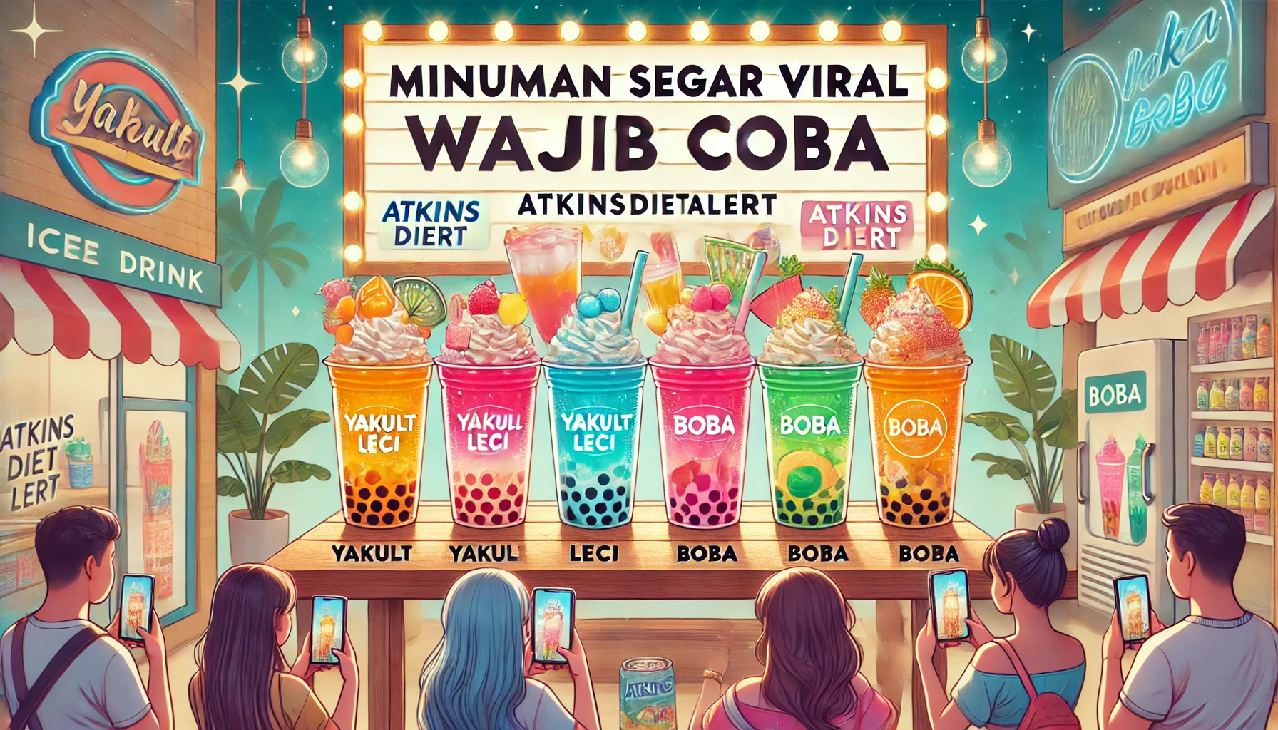 Minuman Segar Viral Wajib Coba