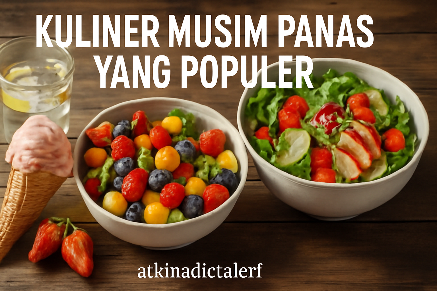 Kuliner Musim Panas yang Populer
