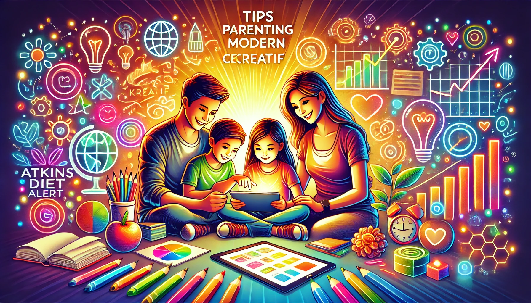 Tips Parenting Modern Cerdas Kreatif