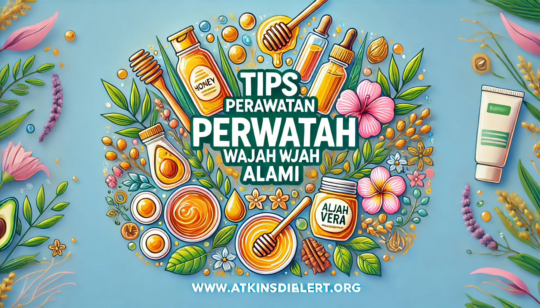 Tips perawatan wajah alami