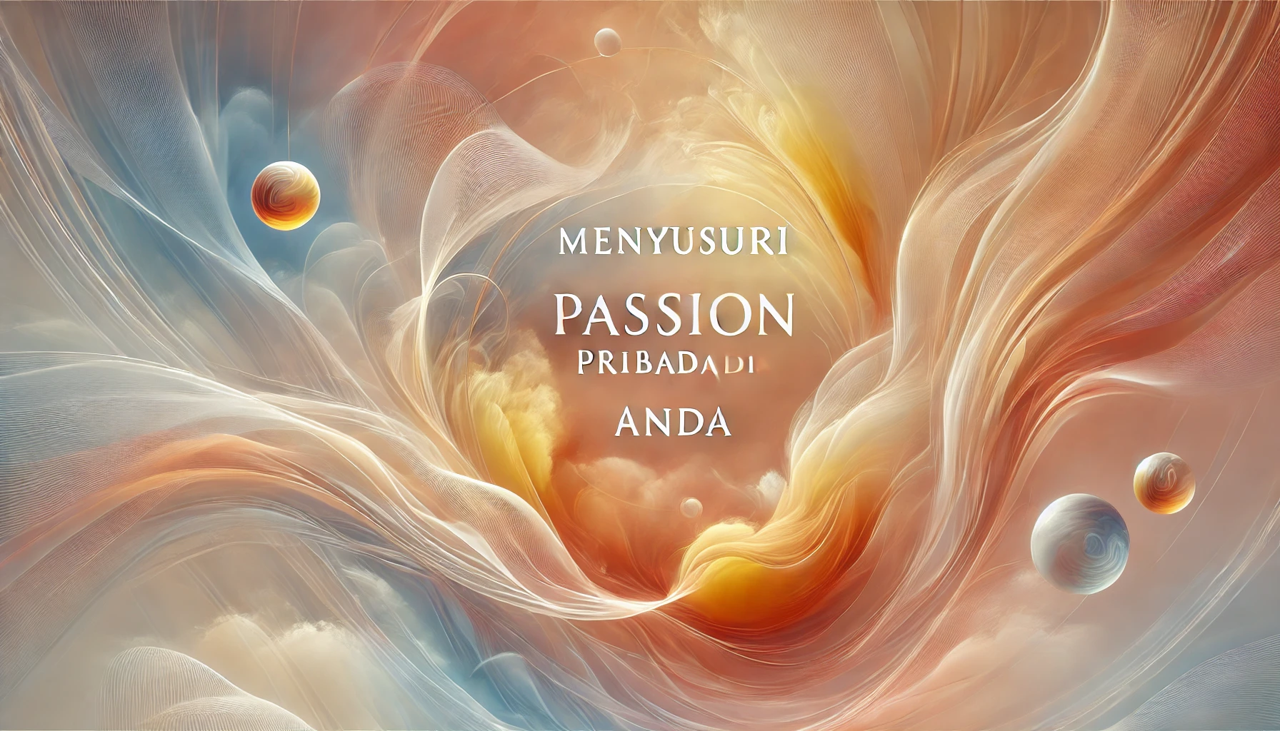 Menyusuri Passion Pribadi Anda