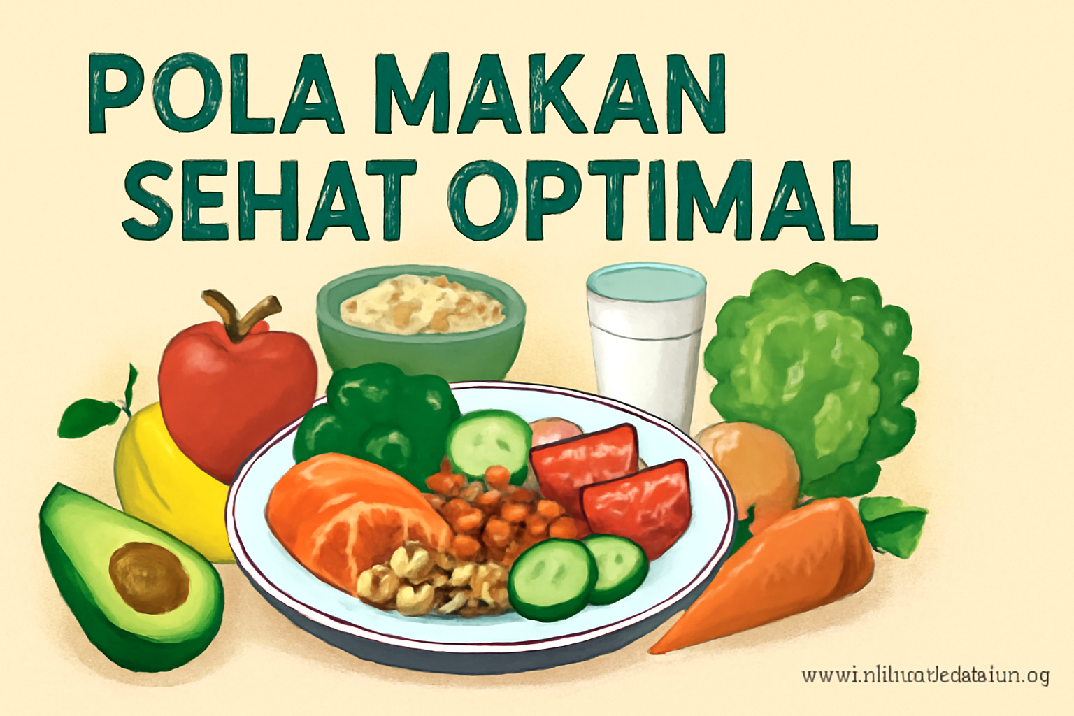 Pola makan sehat optimal