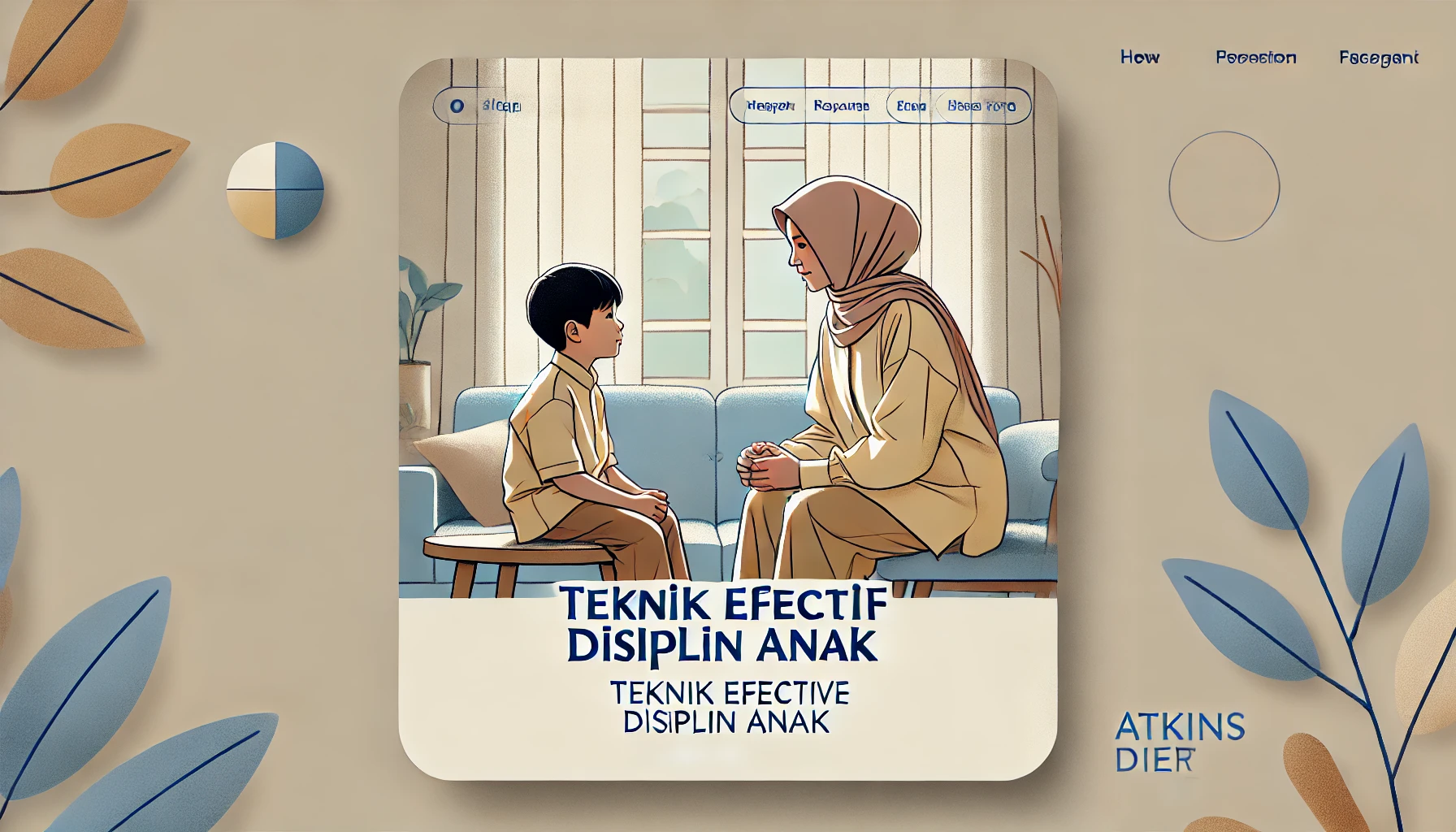 Teknik Efektif Disiplin Anak