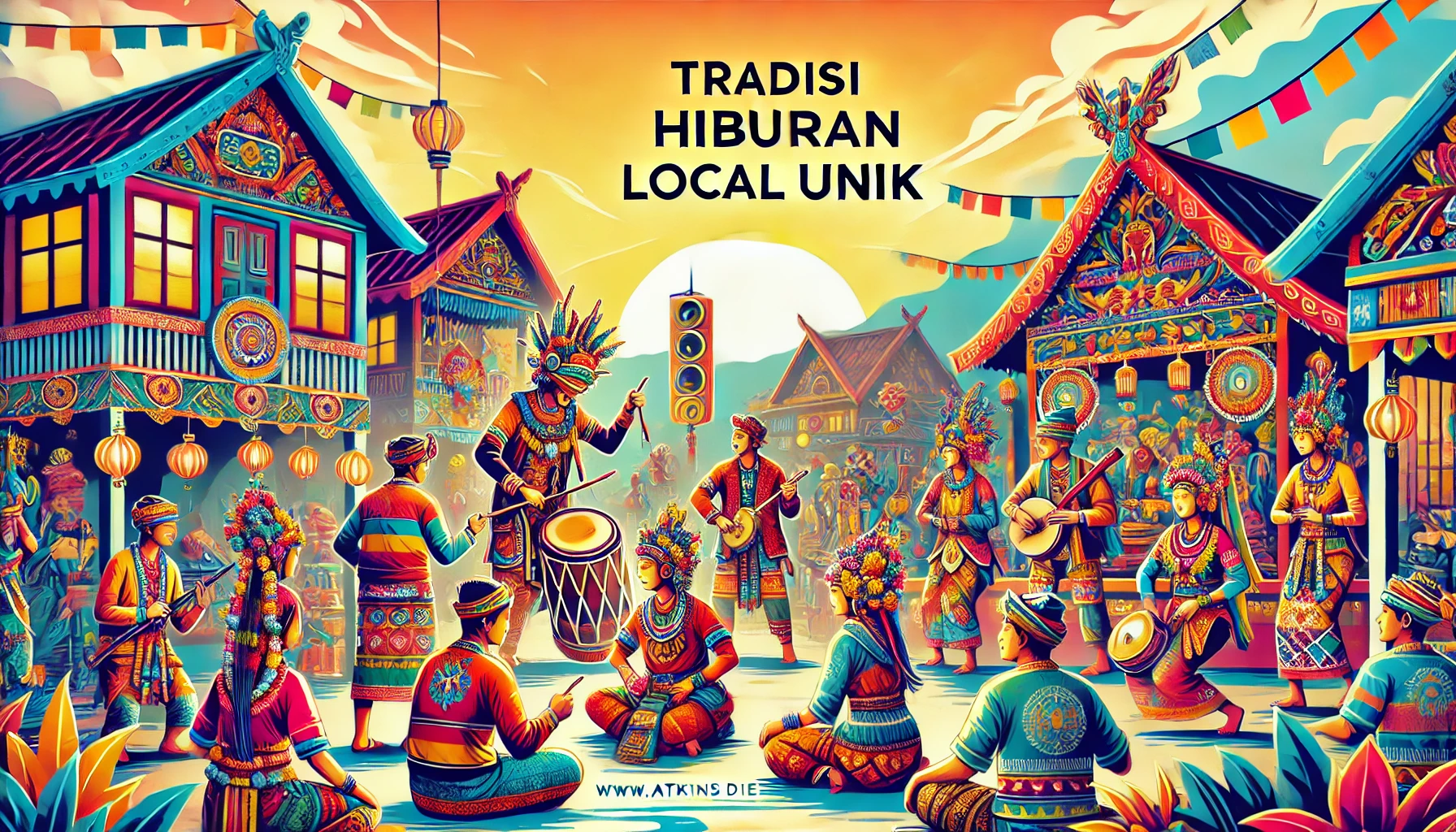Tradisi Hiburan Lokal Unik
