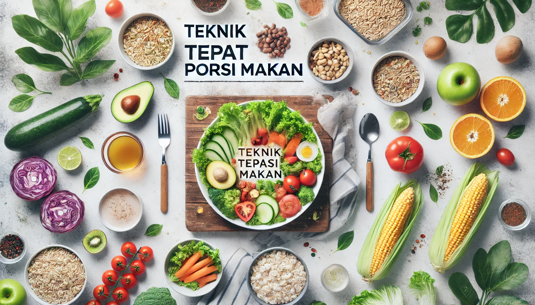 Teknik Tepat Porsi Makan 7 Teknik Tepat Porsi Makan