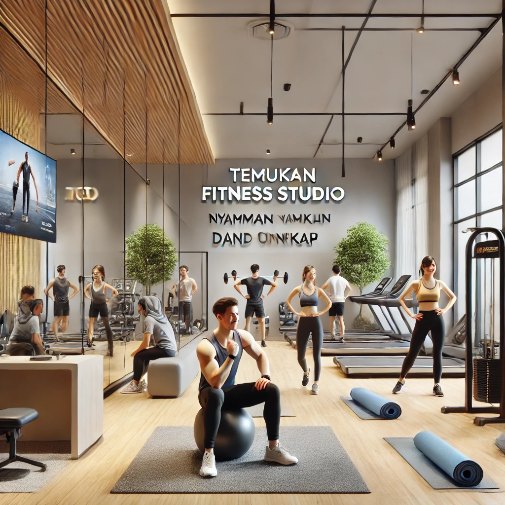 Temukan Fitness Studio Nyaman dan Lengkap