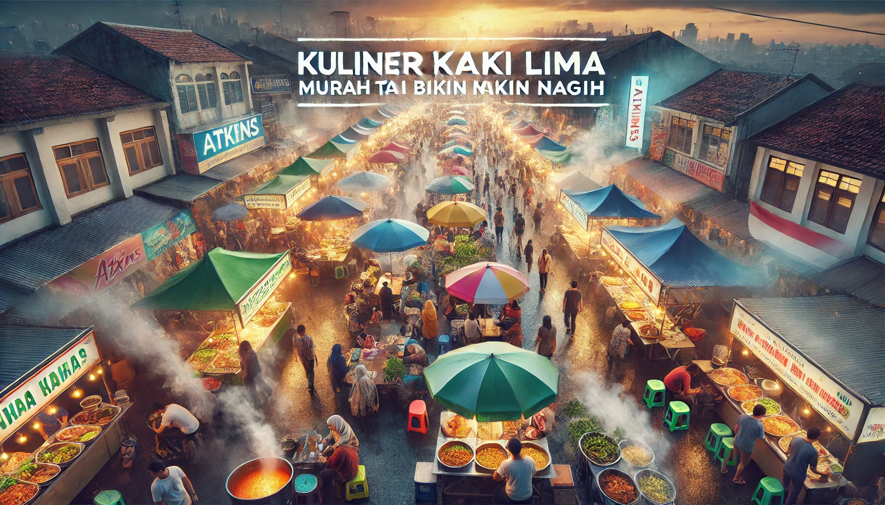 Kuliner Hits Kaki Lima Murah Tapi Bikin Nagih