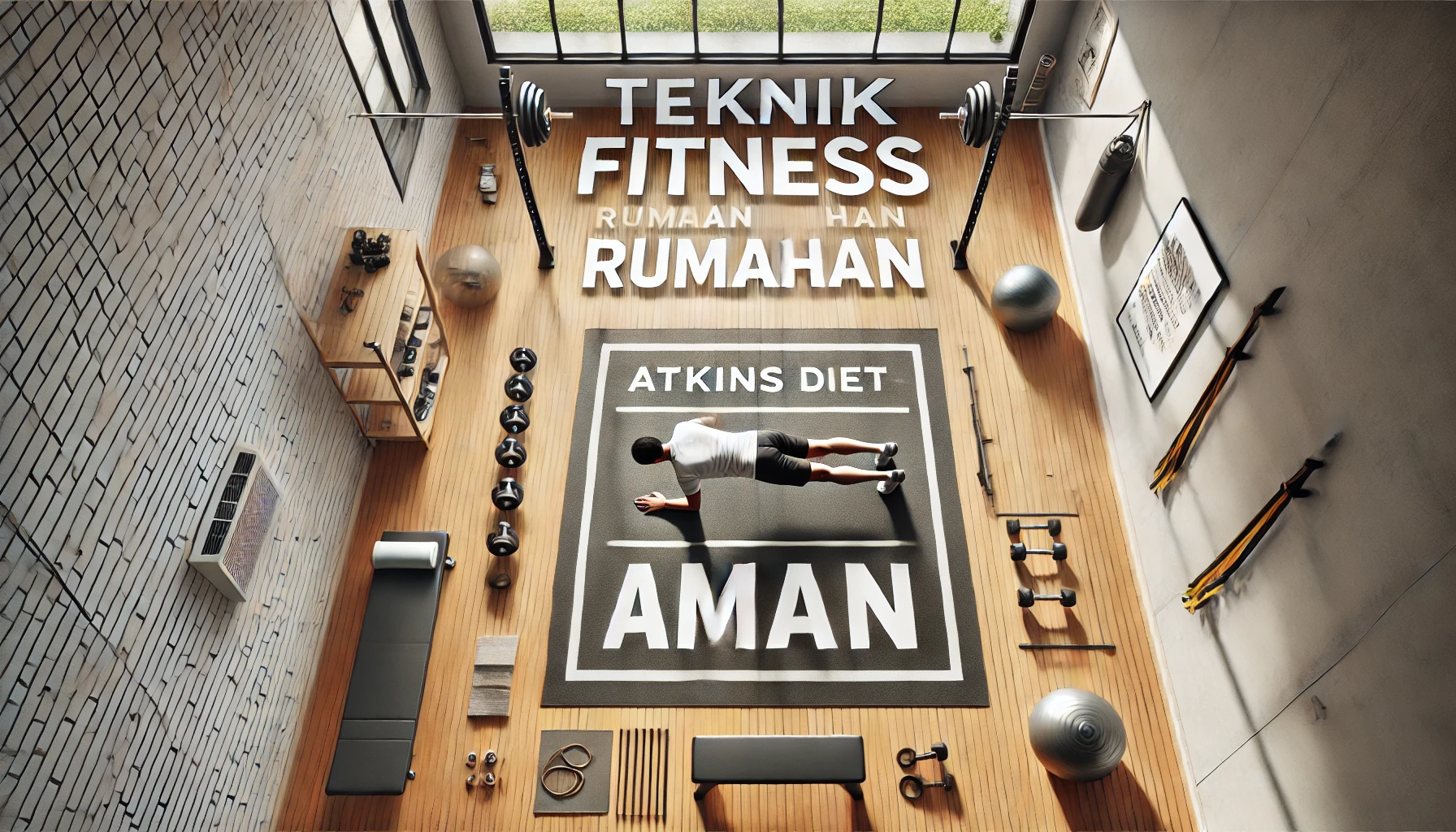 Teknik Fitness Rumahan Aman 1 Teknik Fitness Rumahan Aman