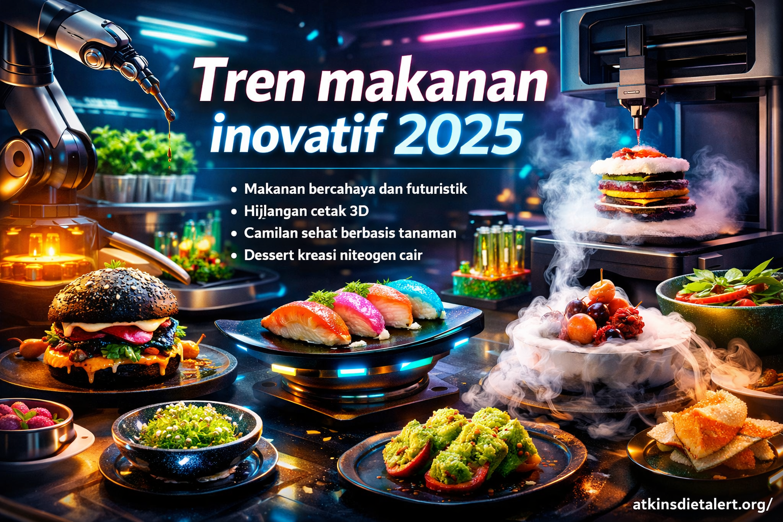 Tren makanan inovatif 2025
