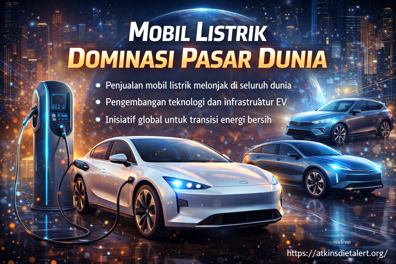 Mobil Listrik Dominasi Pasar Dunia