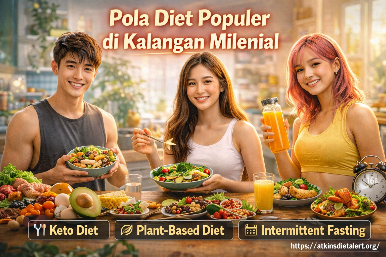 Pola Diet Populer di Kalangan Milenial