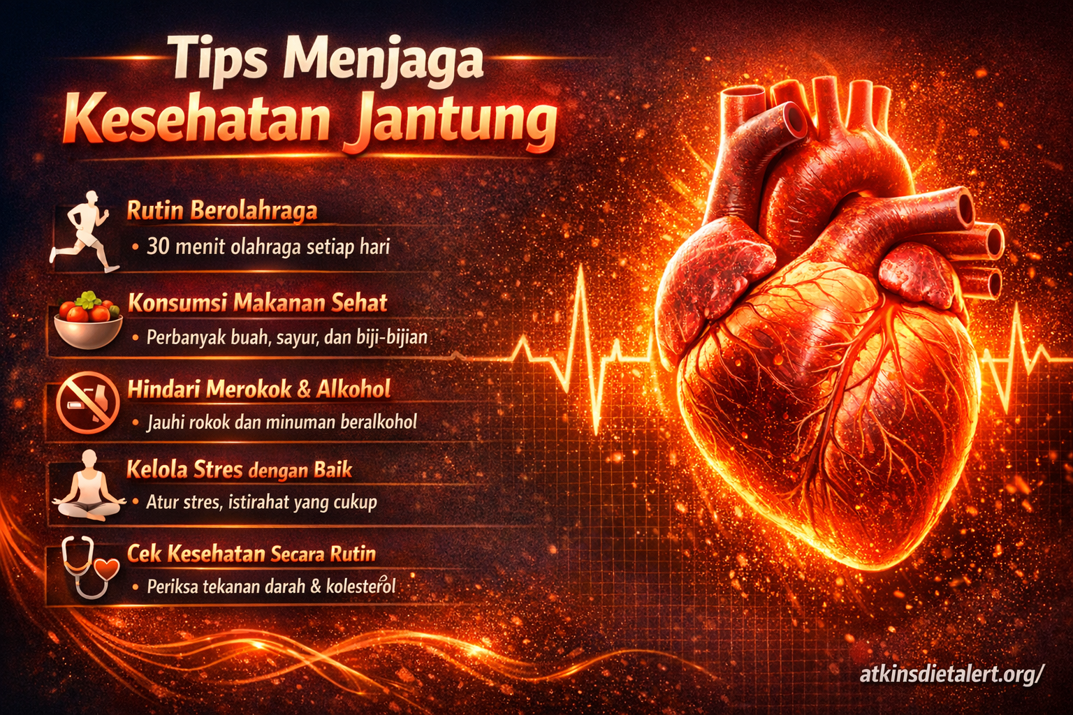 Tips Menjaga Kesehatan Jantung