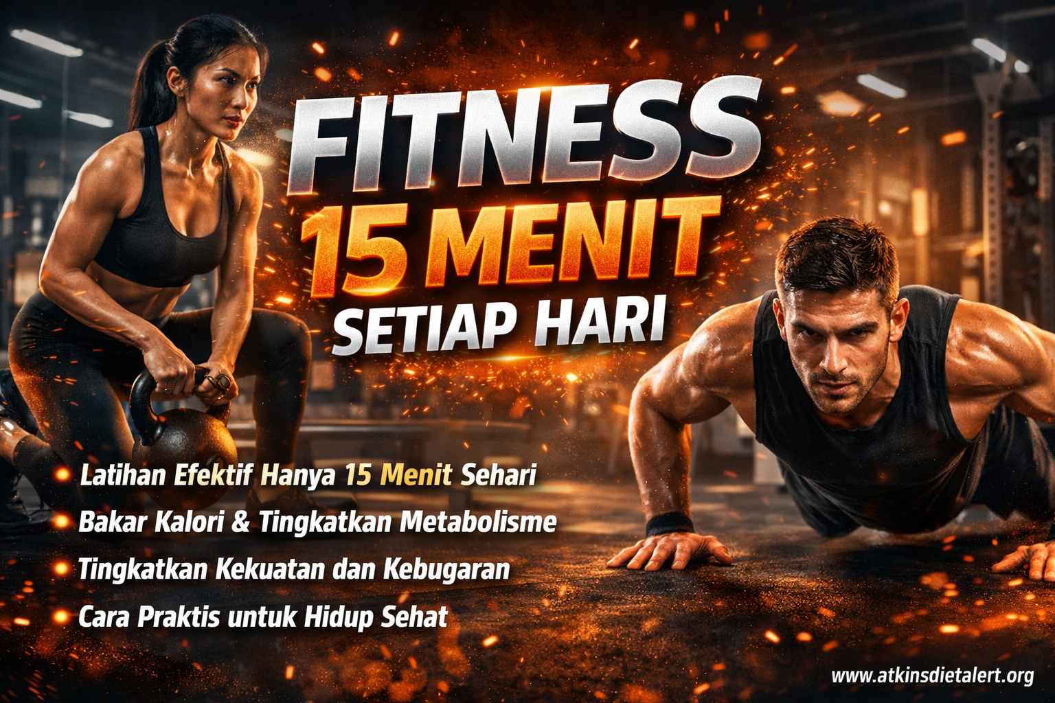 Fitness 15 Menit Setiap Hari