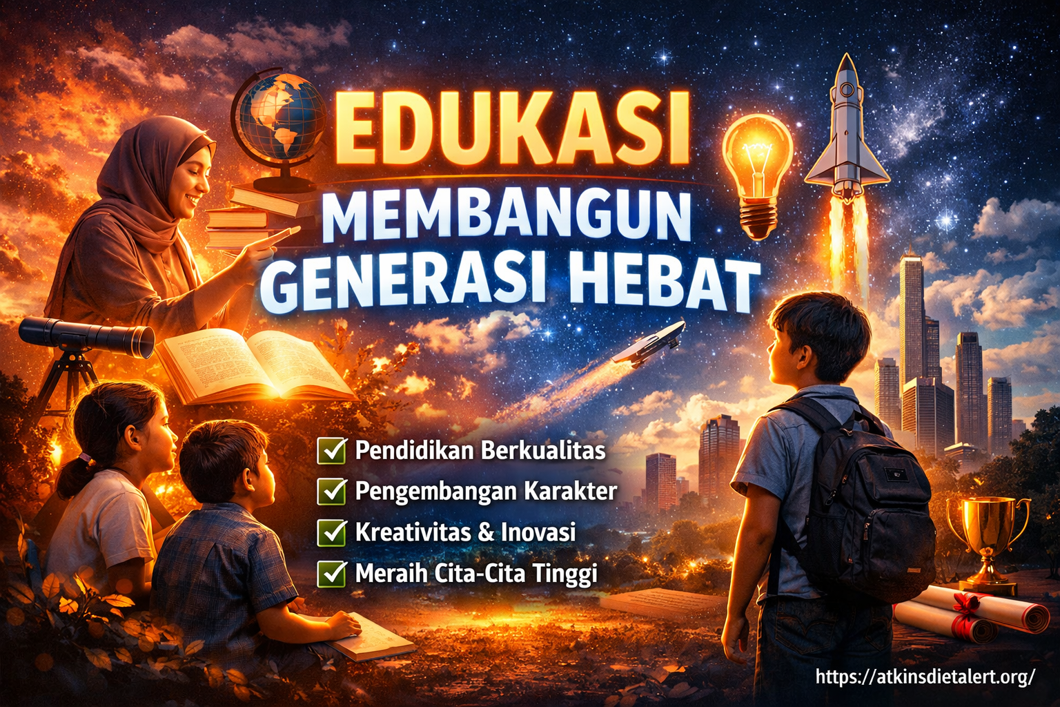 Edukasi Membangun Generasi Hebat