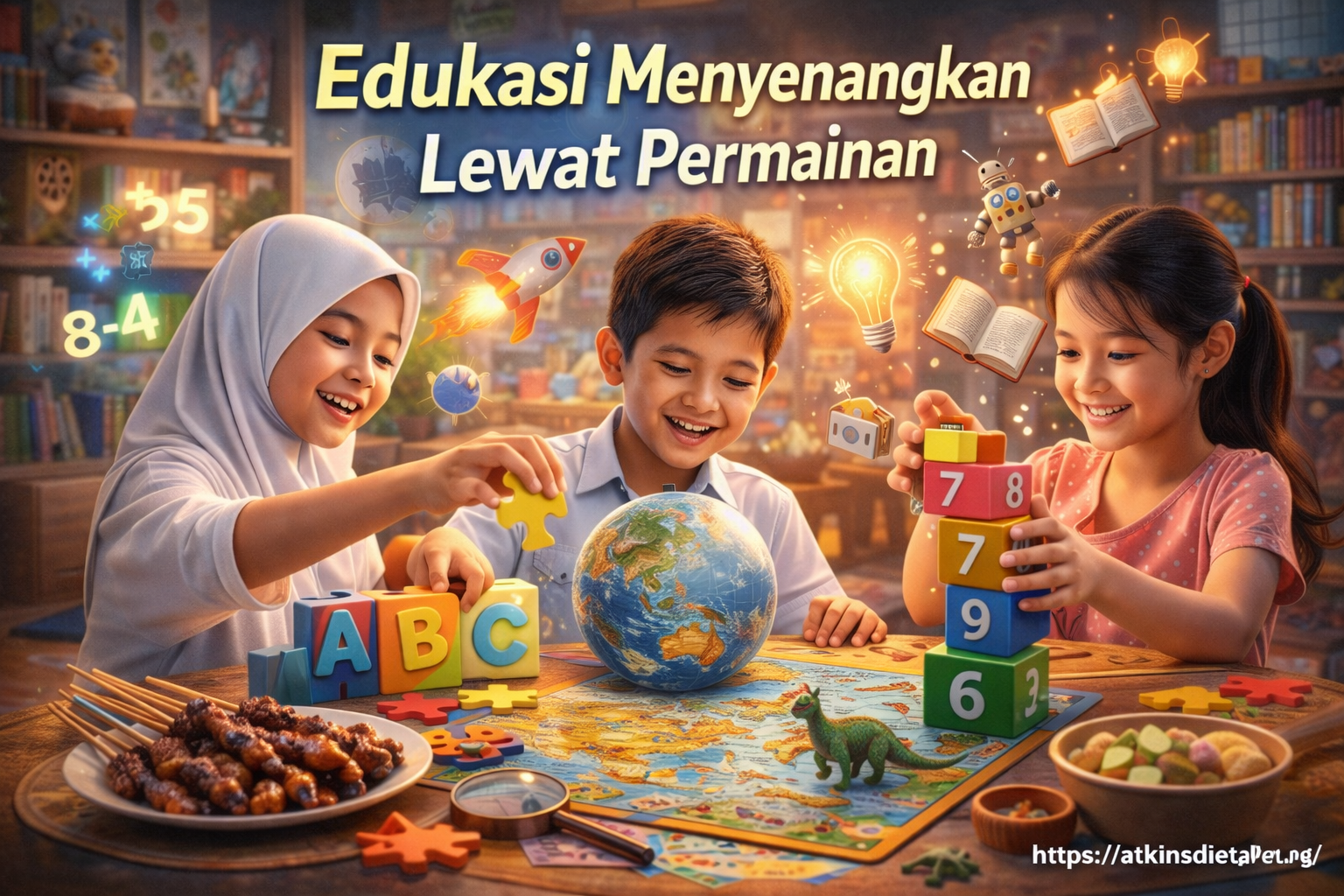 Edukasi Menyenangkan Lewat Permainan