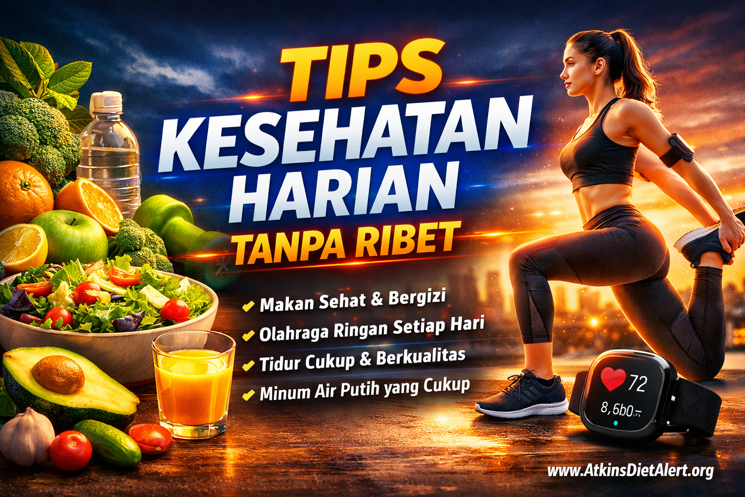 Tips Kesehatan Harian Tanpa Ribet