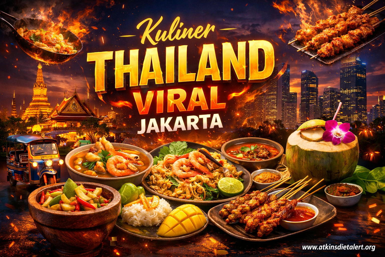 Kuliner Thailand Viral Jakarta